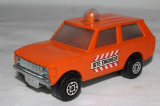 Matchbox Superfast 20 Police Patrol Land Rover,  Site Engineer Labels,