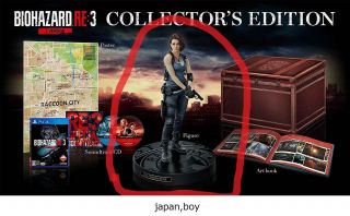 Pre - Order Capcom Resident Evil Re: 3 Collector 