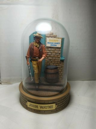 Limited Edition John Wayne Sculpture Hand Painted By The Franklin Sheriff