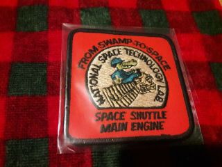 Nasa Space Shuttle Main Engine Gator Patch Emblem