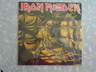 Iron Maiden ‎– Piece Of Mind Promo 1983 Near Unplayed