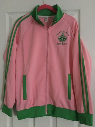 Alpha Kappa Alpha Sorority (aka) Pink Ivy Storehouse Jacket - Size Medium