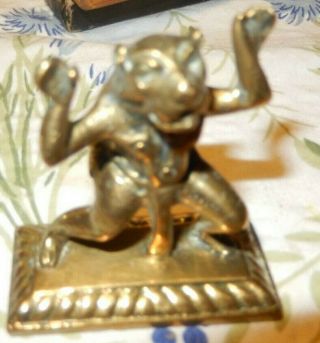 Brass Indian Figure Of A Dragon