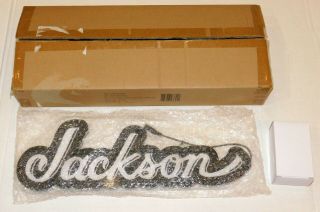 Jackson Guitar Led Light Up Sign Store Display Soloist Dinky Pro V Series