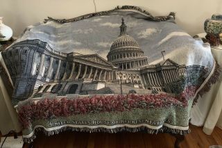 " United States House Of Representatives " Throw Or Lap Blanket
