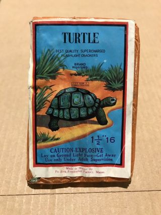 Turtle Firecrackers Class 4 Icc Logos 16 Pack Firecracker Label With