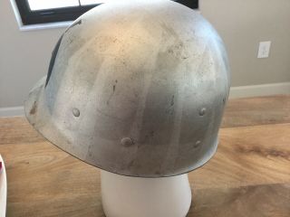WW2 U.  S.  M1 Helmet Liner Painted for the Civil Defense 2