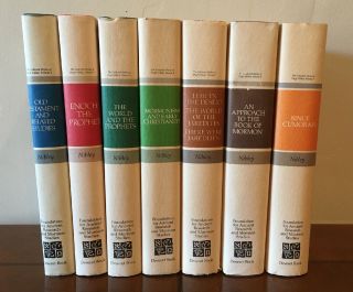 Vintage Hugh Nibley Books - 7 Hardcover Books - Lds,  Mormon Books Farms 1 - 7