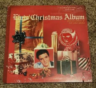 Elvis Christmas Album Green Vinyl Lp Limited Edition Rca Mono
