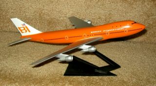 Vintage Braniff Airlines 747 Desk Model Air Jet Advanced Models Inc.