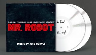 Mr Robot Season 1 Vol 1 Soundtrack 2x White Vinyl Lp Mac Quayle Score