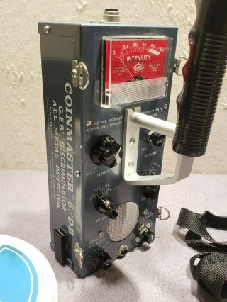 Vintage White ' s Coinmaster 6 DB Metal Detector - 2