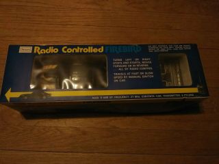 Sears Vintage Firebird Trans Am Radio Control Rc Car Remote Control Boxed