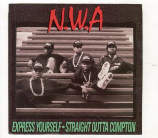 Hip Hop/rap - N.  W.  A.  - Express Yourself/straight Outta Compton - Ruthless 7206