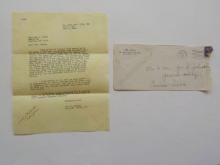 Wwii Letter 1945 Missing In Action Chinese Guerrillas 43rd Bomb Group Mia Ww2