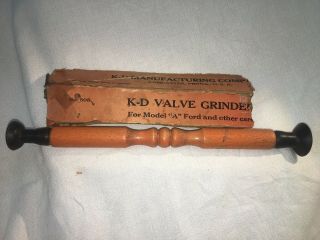Vintage K - D Valve Grinder W/ Partial Box For Model “a” Ford And Other Cars 505