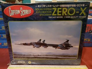 Captain Scarlet Zero - X Diecast Model Thunderbirds Gerry Anderson