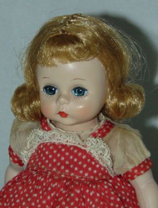 Vtg 50s Alexander - Kins Doll Madame Alexander Wendy 