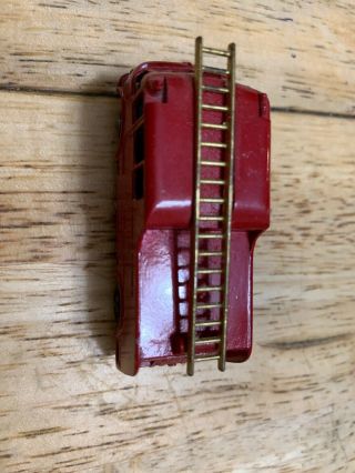 Match Box Cars Merryweather Marquis Fire Engine Red Body 1959 Nos