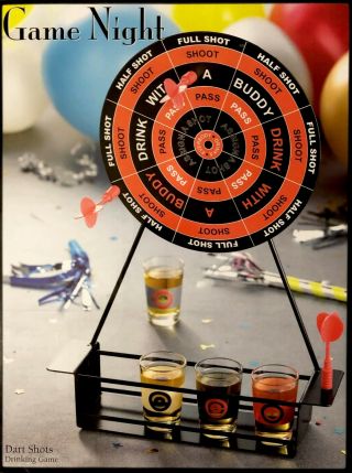 Magnetic Darts Shots Drinking Game - Adults Game Night Party Fun Gift Alcohol
