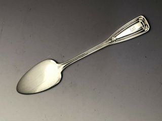 Saint Dunstan By Tiffany Sterling Silver Solid Cheese/pate Server 5.  25 ",  Mono B