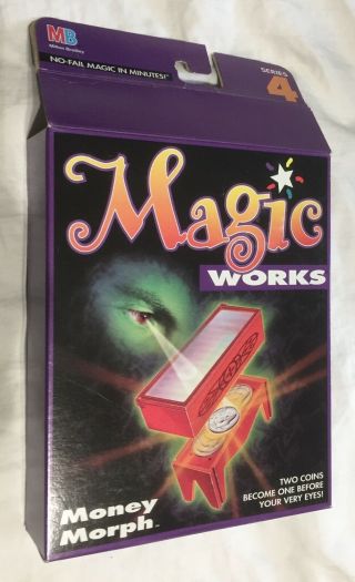 Milton Bradley Magic Money Morph Tenyo Metal Matrimony Visual Magic Rare