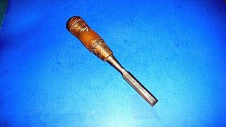 Vintage Stanley No.  60 Woodworking Bevel Edge Chisel 1/2
