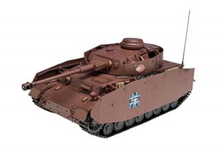 Girls Und Panzer 1/35 Iv Tank Ausf.  D Kai H Class Type Ankou Team Plastic Model