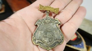 1875 York Masonic Temple Dedication Medal Holiness To The Lord