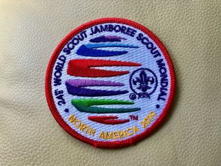 24th World Scout Jamboree,  Usa 2019,  Young Participant Red Patch