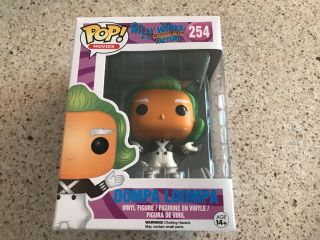 Willy Wonka And The Chocolate Factory Oompa Loompa Funko Pop