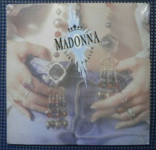 Rare Still Madonna Like A Prayer 1989 12 " Vinyl Record Lp Sire No Barcode