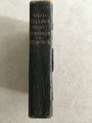 1875 Odd Fellows Pocket Companion 3