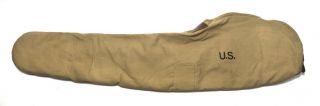 World War 2 M1 Garand Fleece Lined Canvas Case Khaki Color Marked Jt&l 1942