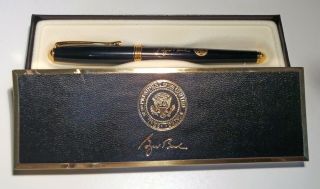 Authentic White House Issued George Bush Presidential Seal Official Signing Pen