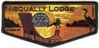Oa 155 S74 Nisqually (eclipse) Pacific Harbors Council Boy Scout Patch (2020002)