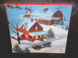 The Time - Life Treasury Of Christmas 3 Lp 1986 Box Set Elvis Presley,  Beach Boys