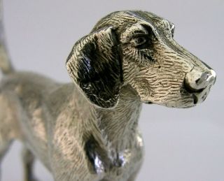 Quality English Silver Plated Labrador Retriever Dog C1950s Decent Size
