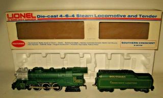 Vintage Lionel Train Engine 4 - 6 - 4 Southern Crescent 6 - 8702 Nmib Ba12