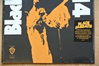 Black Sabbath Vol4 Limited Edition Lp Remastered 180g Orange Vinyl