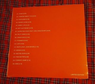 Channel Orange 2xLP by Frank Ocean orange vinyl 2