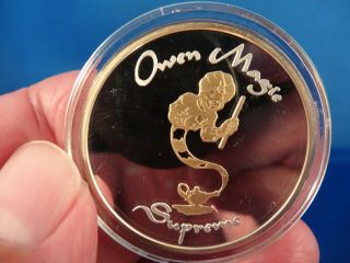 Owen Magic Supreme 100th Anniversary Silver And Gold Coin,  2002 Issue