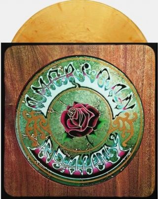 Grateful Dead Lp Vinyl American Beauty Gold Of Sunshine Swirled 1000