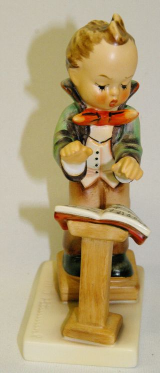 Goebel Hummel Figurine " Band Leader ",  129 - 5 " Tall,  Iob