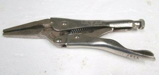 Vintage Vise Grip Pliers Usa Welding Metal Tool