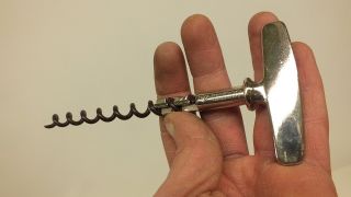 Vintage Corkscrew,  Metal Bottle Opener.  Made In Germany.