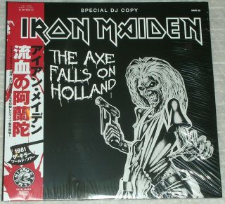 Iron Maiden – The Axe Falls On Holland – Nijmegen/ Nl,  28 Apr.  1981,  2lp Cv,