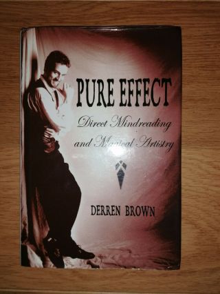 Derren Brown Pure Effect - Pro Magic / Mentalism - Collectors Item