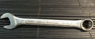 Vintage S - K Wayne C - 14 7/16” 12 Point Combination Wrench Shape