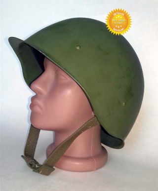 Russian Military Soviet Army Wwii Ssh40 Type Steel Helmet